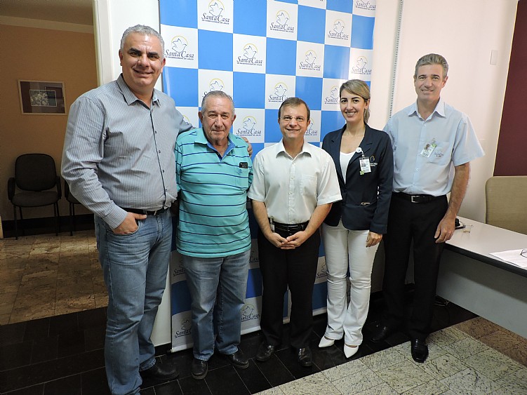 Santa Casa de Jales recebe visita do Diretor da Vara do Trabalho