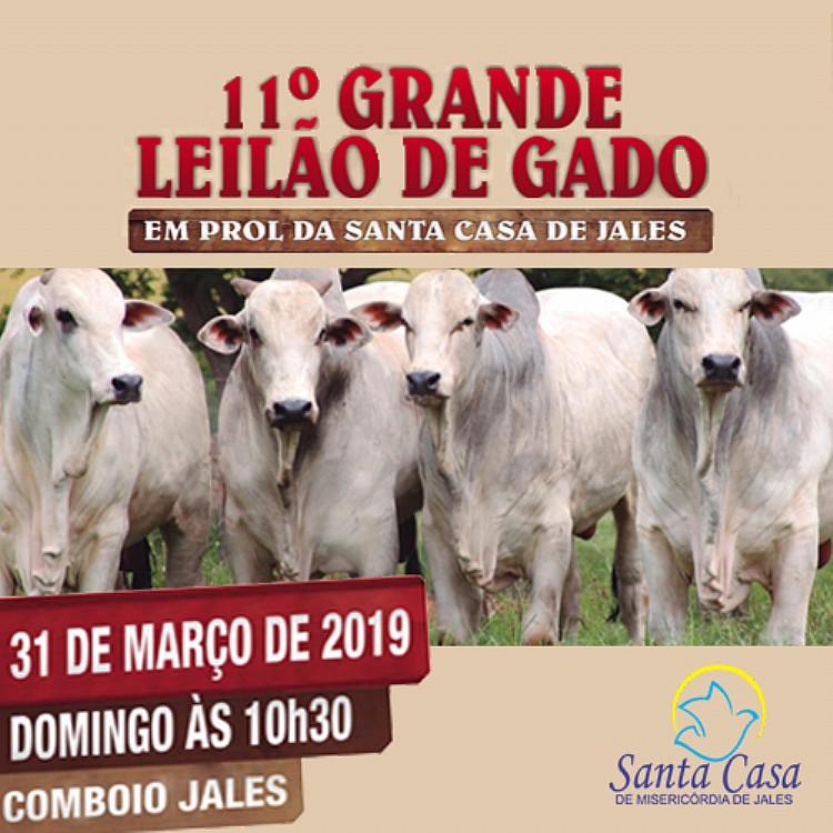 11º Grande Leilão de Gado acontece no fim do mês