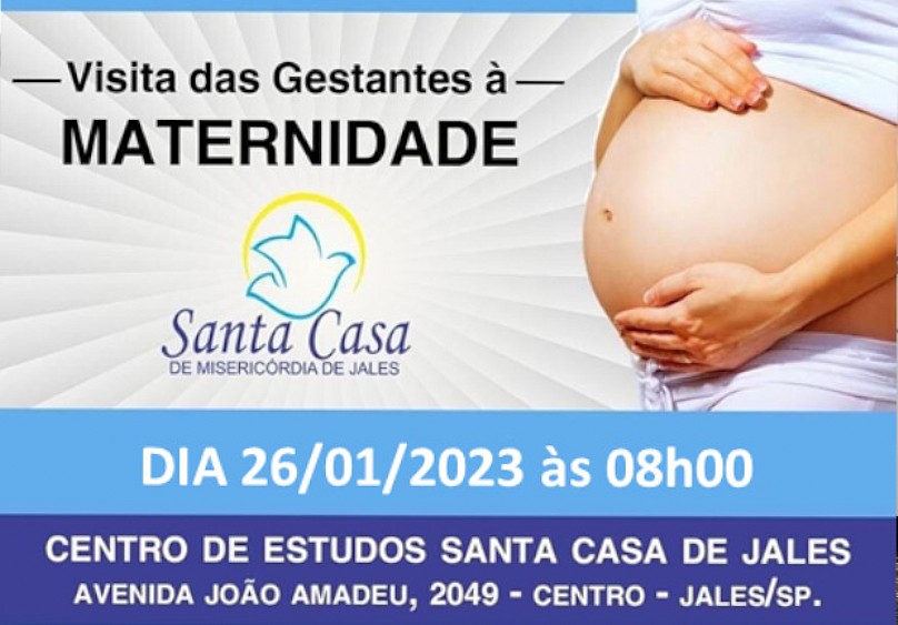 Inscrições abertas do projeto “Visita à Maternidade” para o mês de janeiro