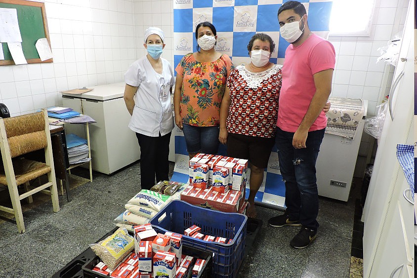 Santa Casa de Misericórdia de Jales recebe doação dos moradores de Dolcinópolis