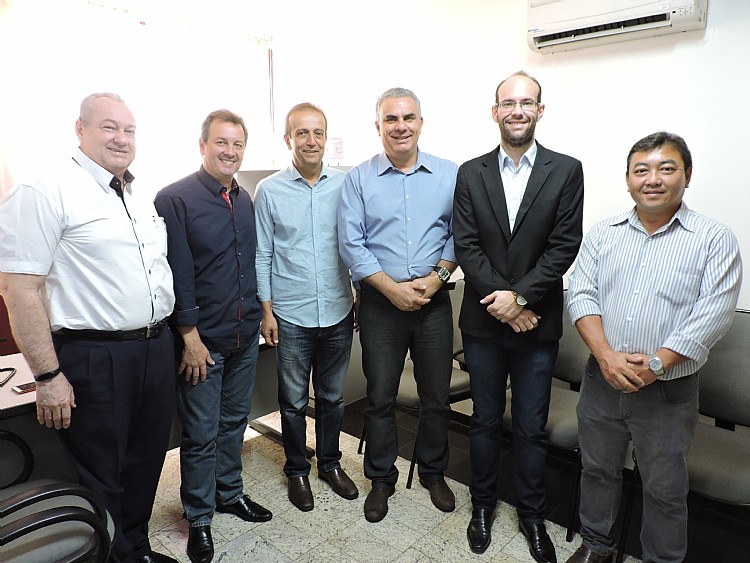 Deputado Federal Miguel Haddad visita a Santa Casa de Jales