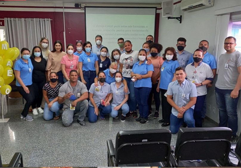 Conscientização: Santa Casa de Jales realiza ação de alusão ao Setembro Amarelo