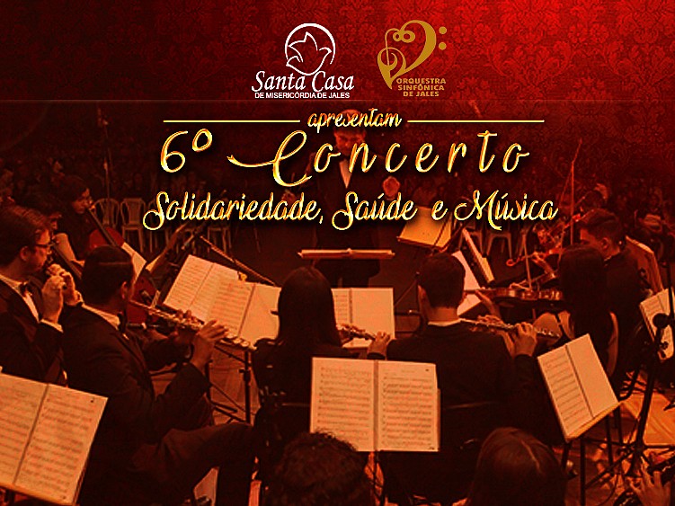 6º Concerto “Solidariedade, Saúde e Música será em junho