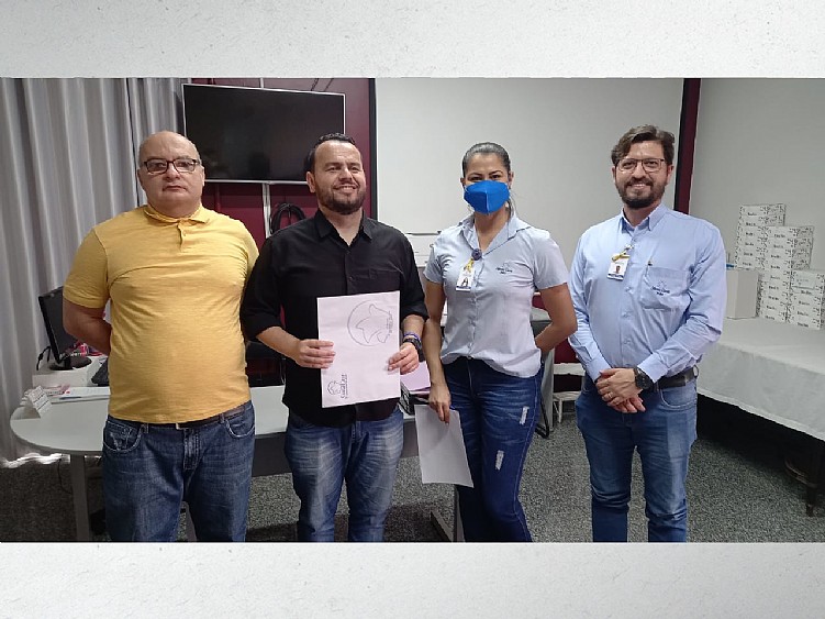 Santa Casa de Jales recebe a visita do Deputado Estadual Gil Diniz