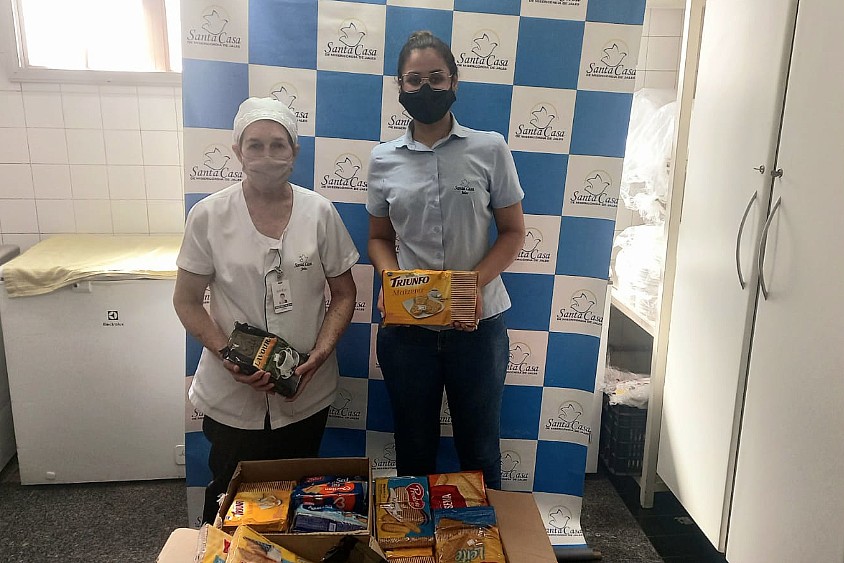 Supermercado Nakai realiza doação de alimentos para Santa Casa de Jales
