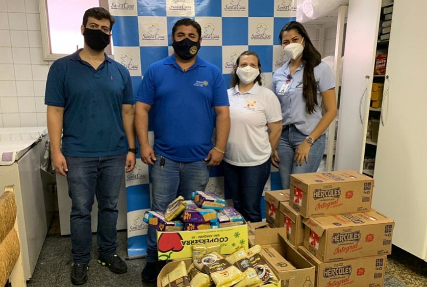 Casa da Amizade realiza arrecadação de alimentos em prol a Santa Casa de Misericórdia de Jales