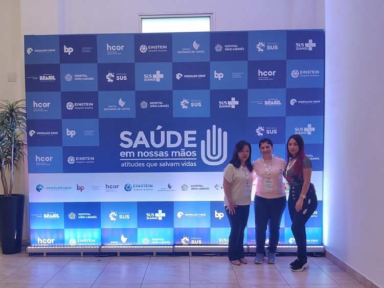 Colaboradoras da Santa Casa Regional de Jales participam de evento do projeto “Saúde em Nossas Mãos em São Paulo