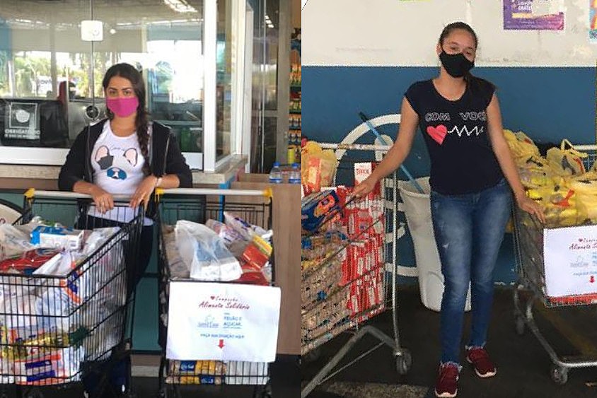 Santa Casa de Misericórdia de Jales realiza campanha “Alimento Solidário na entrada de supermercados