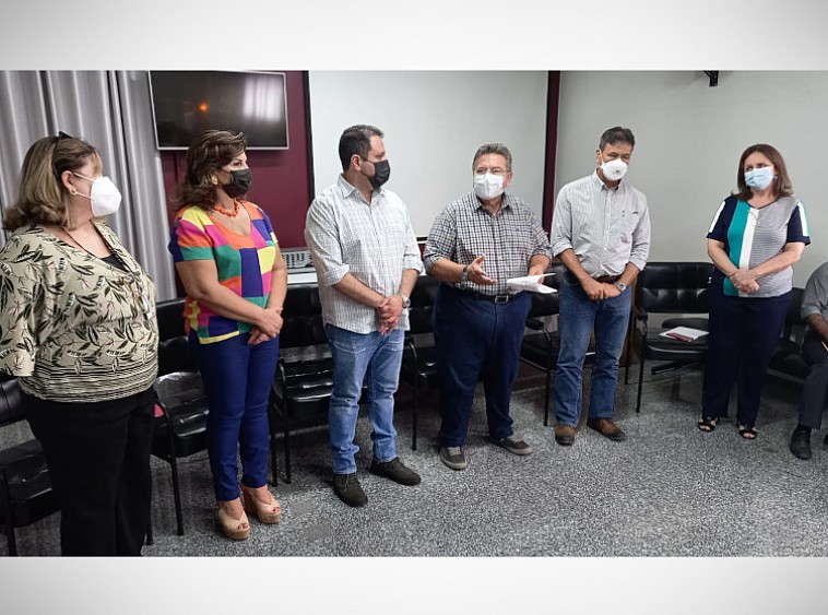 Santa Casa de Jales recebe visita do Presidente da Alesp, Carlão Pignatari que anunciou a retomada dos atendimentos na Unidade Covid-19