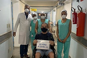 COVID-19: Mais um paciente recebe alta da ala de Síndromes Gripais da Santa Casa de Misericórdia de Jales