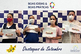Colaboradores são destaque ao apresentarem projeto ao Boas Ideias & Boas Práticas