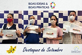 Colaboradores são destaque ao apresentarem projeto ao Boas Ideias & Boas Práticas