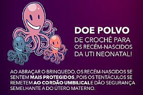 UTI Neonatal da Santa Casa de Misericórdia de Jales precisa de novas doações de polvos de crochê