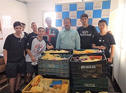 Grupo de DeMolay realiza arrecadação de alimentos em prol a Santa Casa de Misericórdia de Jales