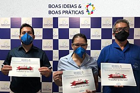 Destaques de Abril - Colaboradores apresentarem projeto ao Boas Ideias & Boas Práticas