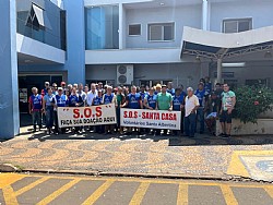 Solidariedade: Santa Casa de Jales recebe mais de 8 toneladas em doação do Grupo Voluntários de Santa Albertina