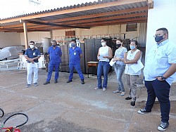 Santa Casa de Misericórdia de Jales realiza reciclagem de Brigada de Incêndio