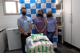 Santa Casa de Misericórdia de Jales recebe 250kg de açúcar do Clube da Acácias da Loja Maçônica Marechal Rondon