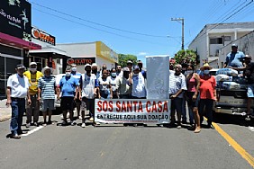 Santa Casa de Misericórdia de Jales recebe doações da campanha “SOS Santa Albertina realizada por moradores da cidade