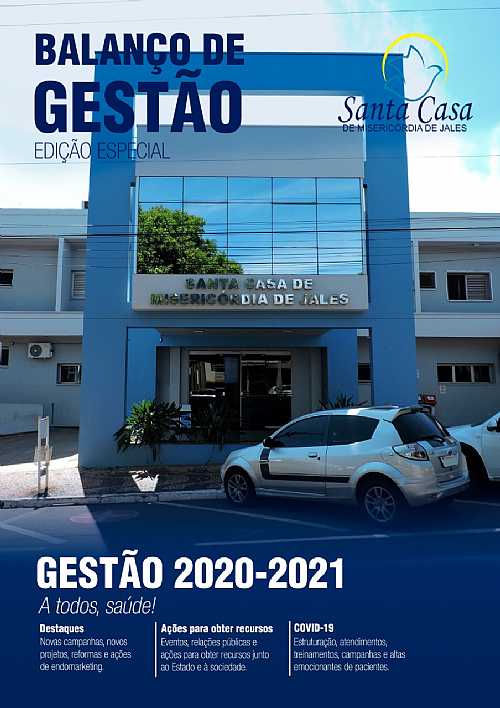 Balanço de Gestão - A todos, saúde - 2020 a 2021